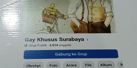 Terbongkar, Tampang Admin Grup Facebook Khusus Pecinta Sesama Jenis di Surabaya 4 Tahun Jaring 4.500 Anggota