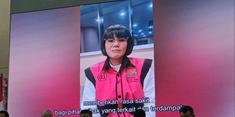 Tangis Penyesalan Wanita Penyebar Konten Negatif Kejagung dan Indonesia Gelap