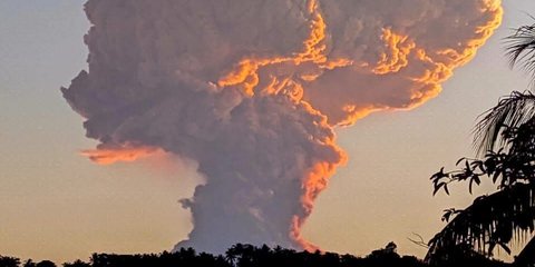 Erupsi Gunung Lewotobi Laki-Laki, BNPB: Tidak Ada Korban Jiwa