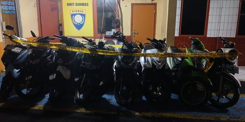 Puluhan Remaja di Tangsel Batal Tawuran, Kocar-Kacir Motor Ditinggal
