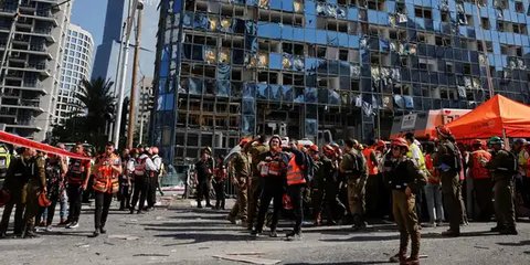 Serangan Terbaru, Rudal Iran Hantam Bursa Efek dan RS Tempat Tentara Israel yang Terlibat Genosida di Gaza Dirawat