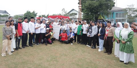 Harlah Pancasila, Pelajar hingga Tokoh Lintas Agama Tangerang Selatan Gelar Deklarasi Bersama