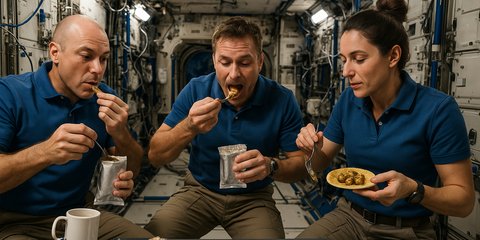 Mengapa Astronot Cepat Kenyang di Luar Angkasa, tapi Badan Jadi Ceking?