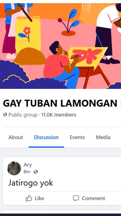 Polisi Buru Admin Grup Facebook 'Gay Tuban Lamongan Bojonegoro'