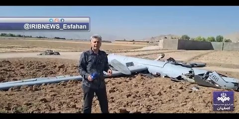 VIDEO:  Penampakan Drone Tercanggih Israel Hermes 900 Hancur Ditembak Jatuh Pasukan Iran