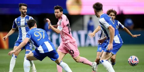Inter Miami Menang 2-1 atas Porto di Piala Dunia Antarklub 2025, Lionel Messi Cetak Satu Gol