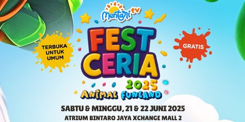 MentariTV Fest Ceria 2025 Hadir dengan Tema Animal Funland di Bintaro Jaya Xchange Mall 2