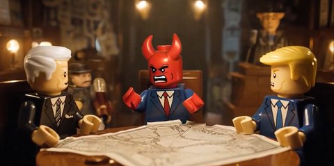 VIDEO: Film Pendek Lego Tentang Perang Iran vs Israel Viral di Media Sosial, 'Kamilah Pemegang Kendali Permainan Ini'