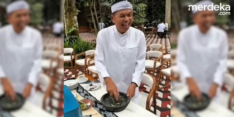 Ditemani Artis Cantik, Reaksi Didit Hediprasetyo Cicipi Sambal Buatan Dedi Mulyadi Jadi Sorotan