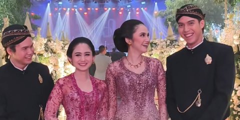 Potret Cantik Syifa Hadju & Tissa Biani di Ngunduh Mantu Al Ghazali, Calon Mantu Ahmad Dhani Bak Putri Keraton