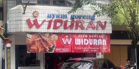 Ayam Goreng Widuran Kembali Buka, Muncul Tulisan 'Non Halal'