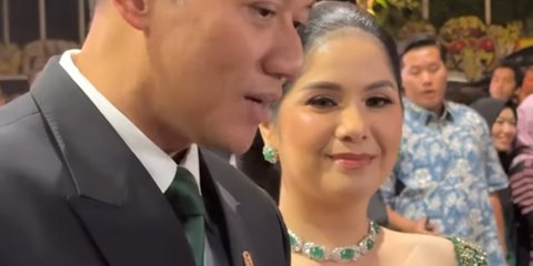 Pesona Anggun Annisa Pohan di Ngunduh Mantu Al Ghazali, Pakai Kebaya Hijau dengan Kalung Berlian Rp688 Juta