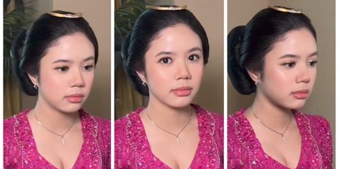 Potret Cantik Shafeea Anak Mulan Jameela Berkebaya di Ngunduh Mantu Al Ghazali, Sempat Dikecup Sang Kakak