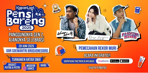 Puncak KapanLagi Pensi Bareng FANTA 2025 Siap Guncang Jakarta dengan Aksi Pelajar dan Musisi Hits