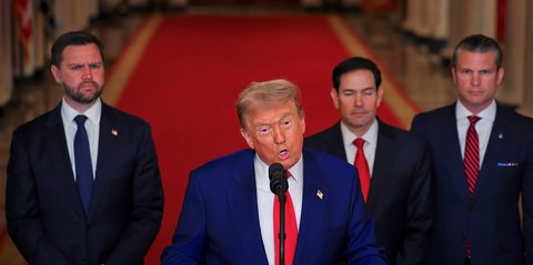 AS Serang Iran Tanpa Persetujuan Kongres, Trump Dituding Langgar Konstitusi