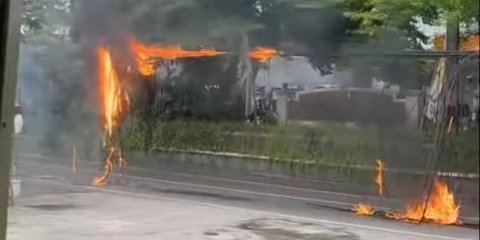 PLN Ungkap Penyebab Kabel Terbakar di Jagakarsa