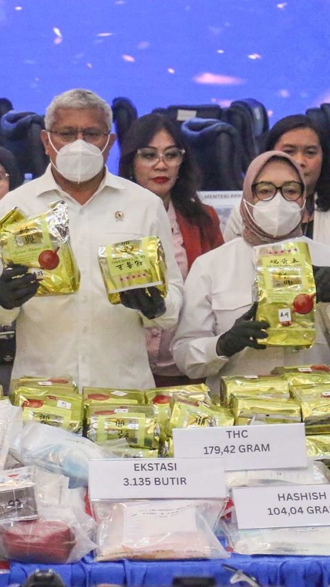 FOTO: BNN dan Bea Cukai Bongkar 172 Kasus Narkoba, Ibu Rumah Tangga Jadi Kurir hingga Perekrut