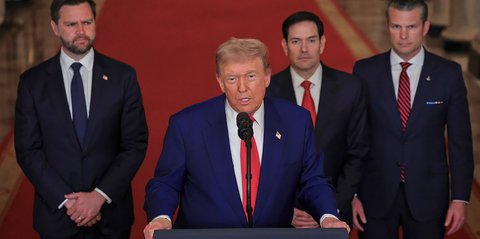 Reaksi Tak Terduga Donald Trump Usai Iran Bombardir Pangkalan AS di Qatar, Perang Selesai?