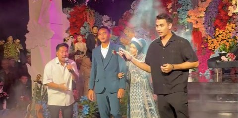 Kemeriahan Pesta Pernikahan Pemain Timnas Rizky Ridho, Nadeo Mendadak jadi 'Biduan’