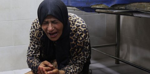 FOTO: Sedikitnya 25 Warga Gaza Tewas Setelah Tentara Israel Melepaskan Tembakan Saat Warga Menunggu Bantuan Kemanusian