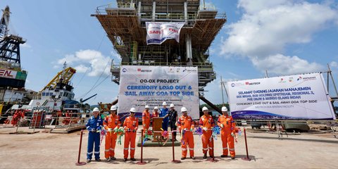 PHE ONWJ Lepas Anjungan Baru Ramah Lingkungan ke Pesisir Laut Jawa, Komitmen Tingkatkan Produksi