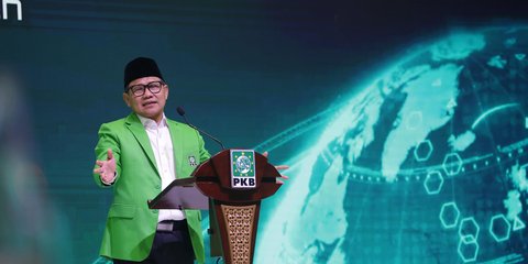 VIDEO: Gesture Cak Imin Telak Sentil NU Depan Kiai Said Aqil 