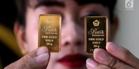 Harga Emas Antam Turun Drastis Rp17.000 Hari Ini, Satu Gram Dijual Segini