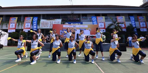 Roadshow KapanLagi Pensi Bareng FANTA 2025 di Empat SMAN Jakarta Berlangsung Meriah