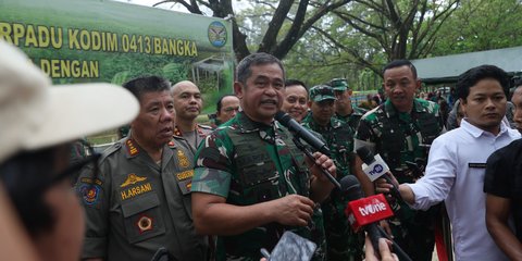 Kasad Apresiasi Inovasi Ketahanan Pangan di Bangka Botanical Garden