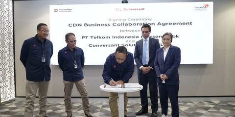Kolaborasi Telkom dan Conversant Hadirkan Solusi Distribusi Konten  Digital Cepat dan Aman