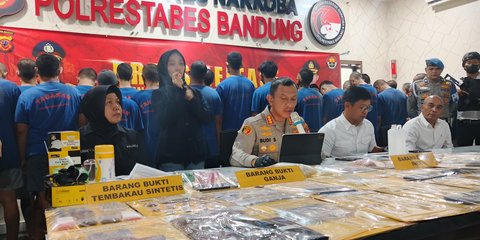 Polisi Buru Otak di Balik Peredaran 2.800 Butir Ekstasi di Kota Bandung