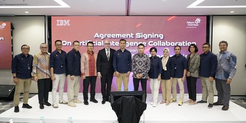 Telkom Siap Hadirkan Platform Sovereign AI dengan IBM watsonx untuk Tingkatkan Adopsi AI