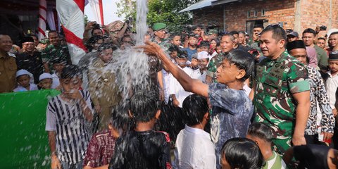 Pastikan Program TNI AD Manunggal Air Berdampak Pada Rakyat, Kasad Resmikan Sumur Bor di Jambi