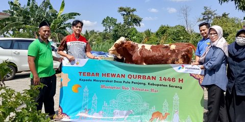 Momen Iduladha 1446 H, Pertamina Jamin Pasokan Energi dan Salurkan Lebih Dari 3.800 Hewan Kurban