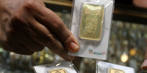 Harga Emas Antam Kembali Turun Drastis Hari Ini, Harga Segram Jadi Segini