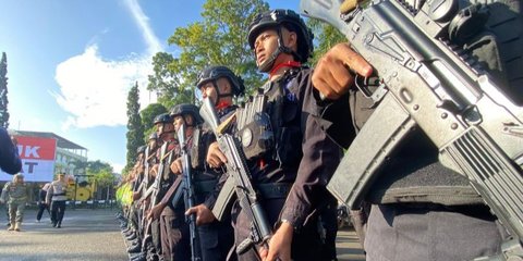 Sangar, Perwira Brimob Polri Ini Orang Luar Negeri, Tapi Darahnya Merah Putih