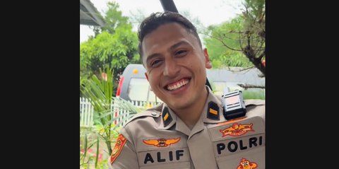 Tinggi dan Mancung, Ipda Alif Ternyata Keturunan Belanda Masih Menyendiri Bikin Netizen Salfok
