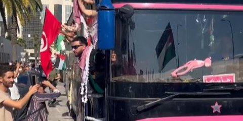 Ribuan Orang dari Negara-Negara Afrika Ini Konvoi ke Gaza dengan Bus, Berusaha Tembus Blokade Israel