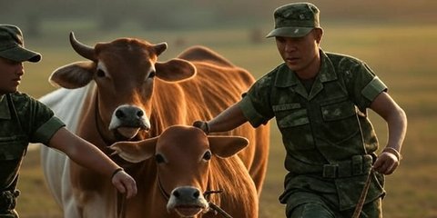 Dua Tentara Malaysia Gagal Curi Sapi untuk Iduladha
