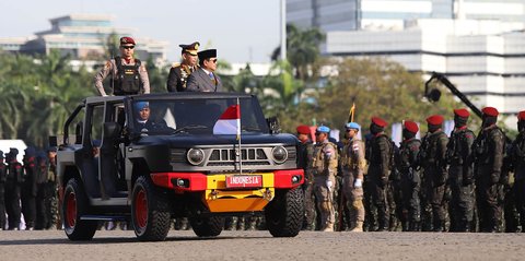 VIDEO: Pesan Tegas Prabowo Depan Kapolri di HUT Bhayangkara 