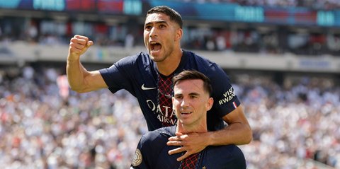 FOTO: PSG Libas Real Madrid 4-0, Lolos ke Final Piala Dunia Antarklub FIFA 2025