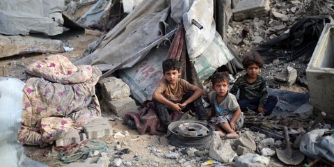 FOTO: Sedihnya Anak-Anak Palestina di Jalur Gaza Dihantui Penyakit Mematikan Ini