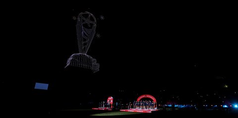 VIDEO: Piala Presiden 2025, Aksi Memukau 1.400 Drone Terbang Hadirkan Prabowo di Langit Bandung