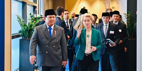 VIDEO: Prabowo Mengguncang Pidato di Uni Eropa, Jawab Elegan Dicecar Jurnalis Asing