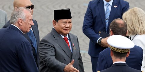 VIDEO:  Prabowo Terpukau Lihat Atraksi Keren Jenderal Udara di Langit Prancis saat Bastille Day
