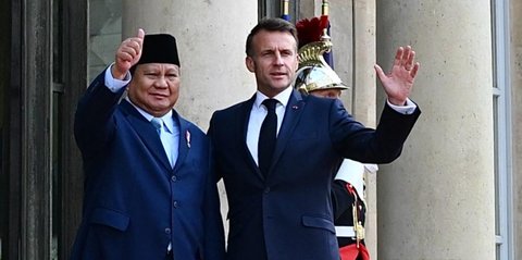 Muncul Pengusaha Haji Isam 'Crazy Rich Kalimantan' Temani Menhan Sambut Hangat Prabowo di Bastille Day Prancis
