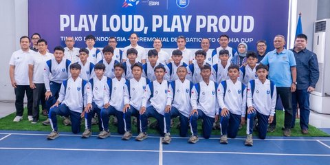 BRI dan Liga Kompas Melepas Keberangkatan Tim LKG BRI ke Piala Dunia Remaja Gothia Cup di Swedia
