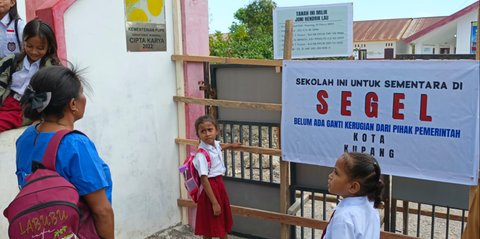 Duduk Perkara Dua Kali SD Negeri Tenau di Kupang Disegel Pemilik Lahan