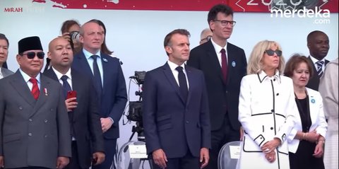 Handphone Merah Didit Prabowo Jadi Sorotan Rekam TNI di Bastille Day Paris, Bukan iPhone Tipe Baru Padahal Anak Presiden
