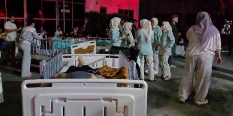 Terdengar Ledakan di Lantai 3 RS Hermina, Detik-Detik Asap Muncul Terekam CCTV